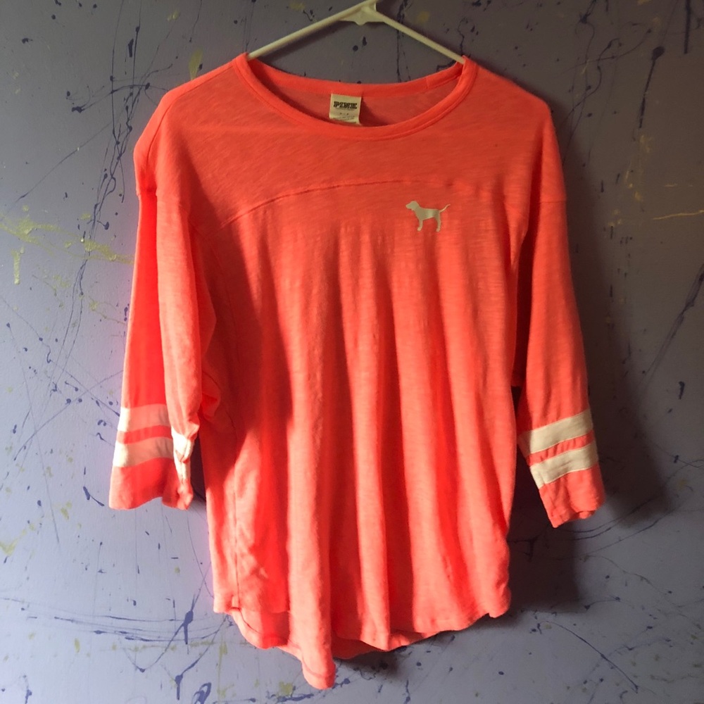 Pink PINK Victoria’s Secret 3/4 sleeve shirt